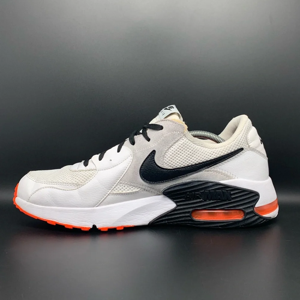 Nike Air‎ Max Excee White Black Crimson Running Shoes Men’s Sz 13